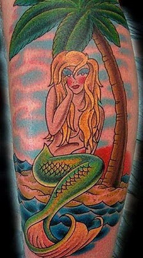 60 Sirene und Meerjungfrau Tattoos: Fotogalerie