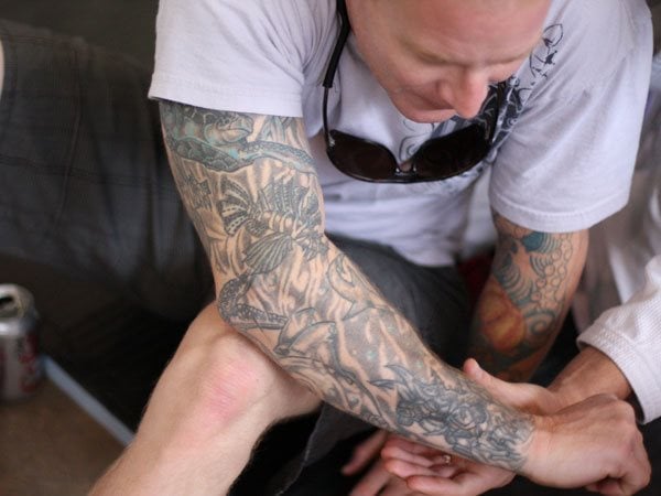 Tattoos männer arm ganz ▷ Armband