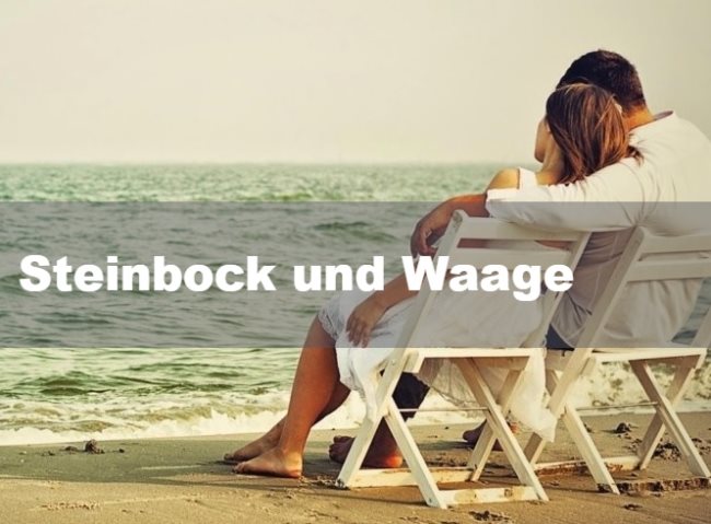 Steinbock und Waage