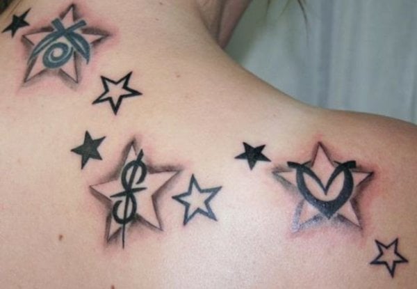 sterne tattoo idee 207