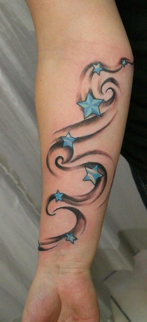 sterne tattoo idee 223