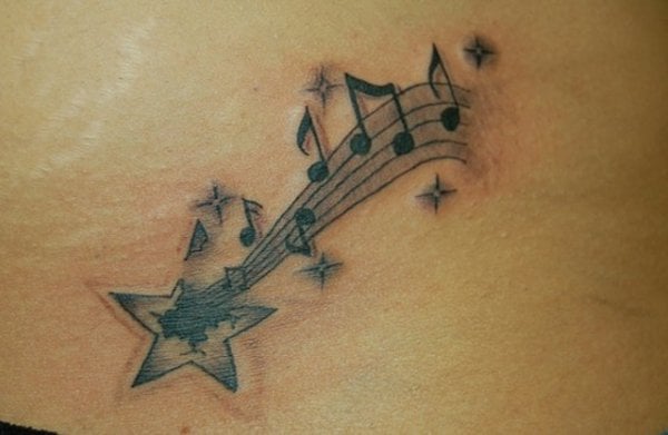 sterne tattoo idee 230