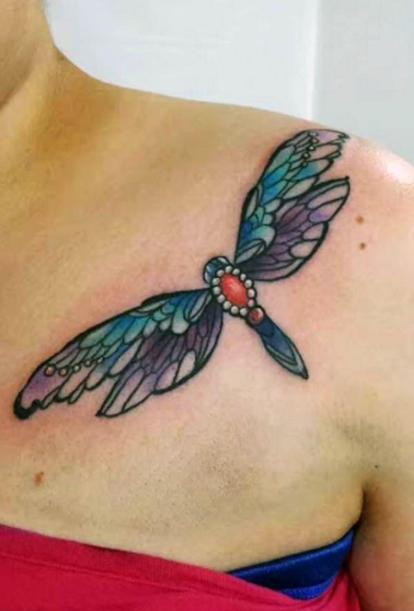 tattoo libelle1105