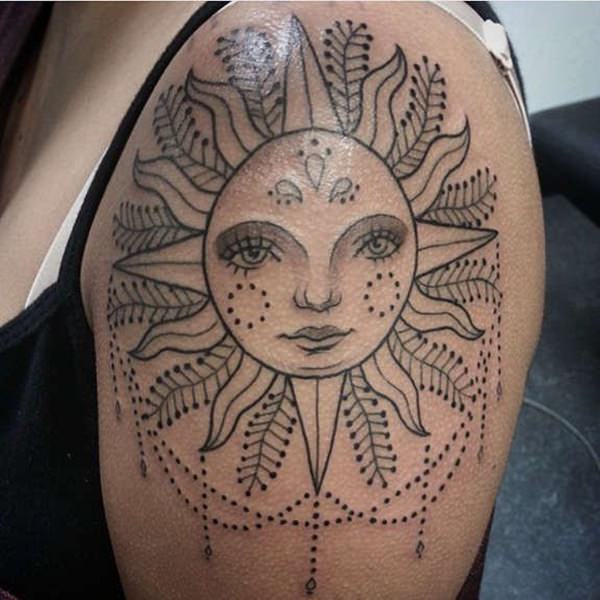 tattoo sonne 1196