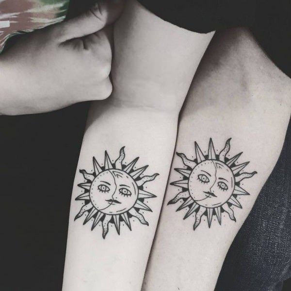 tattoo sonne 1313