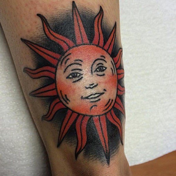 tattoo sonne 1456