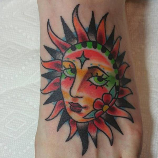 tattoo sonne 1625