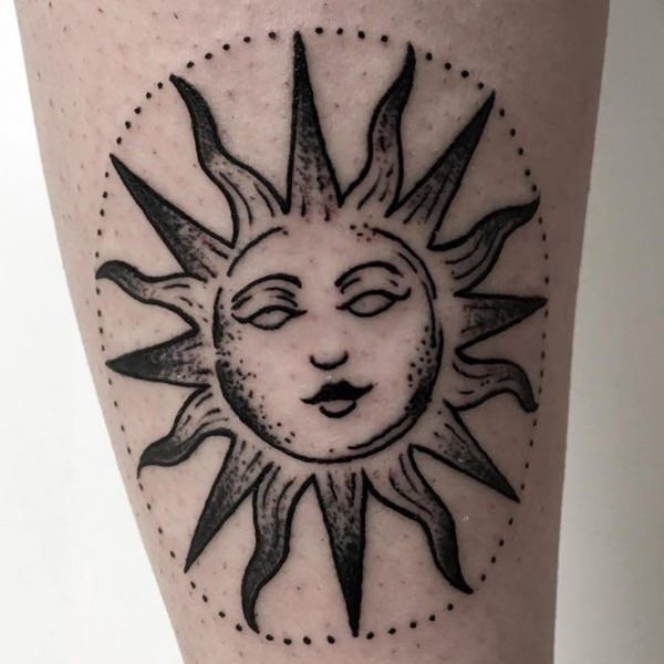 tattoo sonne 299