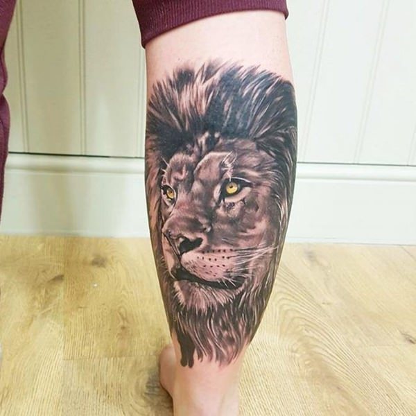 Fotogalerie mit 72 Tattoos von wilden Löwen