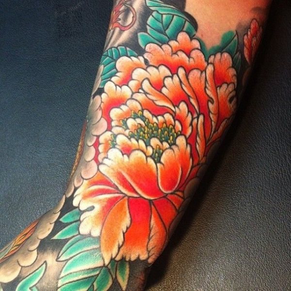 blumen tattoo 11