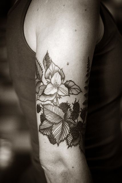 blumen tattoo 14