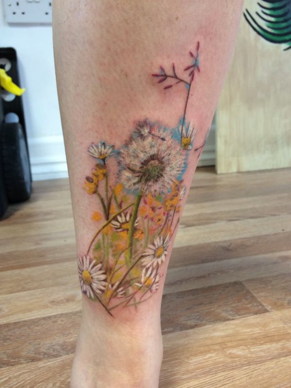 blumen tattoo 41