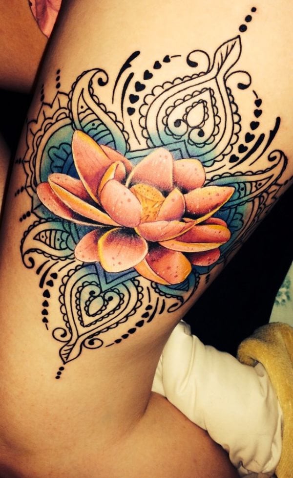 blumen tattoo 44