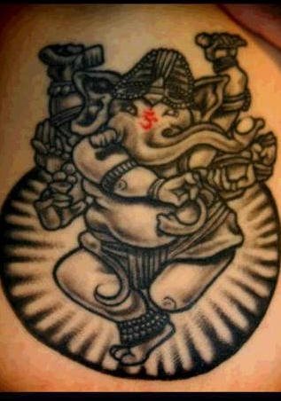 Indische tattoo 1000