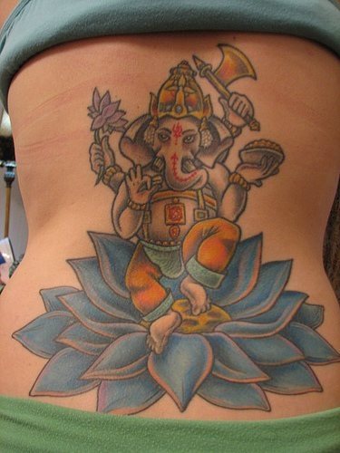 Indische tattoo 1012