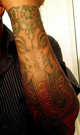Indische tattoo 1013