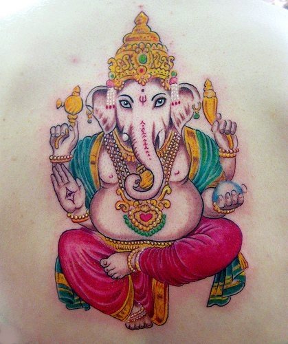 Indische tattoo 1018