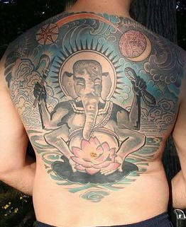 Indische tattoo 1019