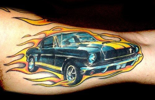 auto tattoo 1044