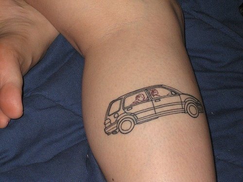 auto tattoo 1046