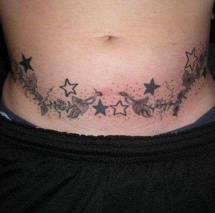 bauchnabel tattoo 1013