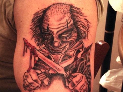 clown tattoo 1024