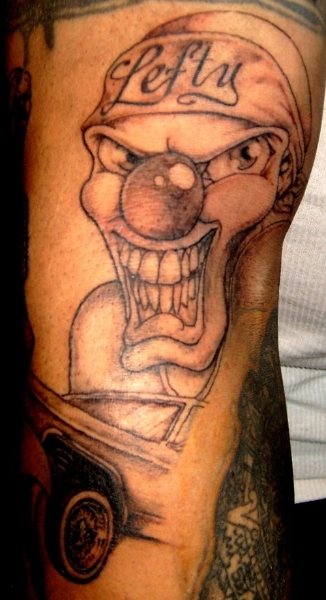 clown tattoo 1032