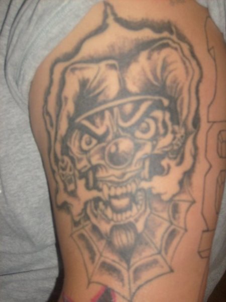 clown tattoo 1033