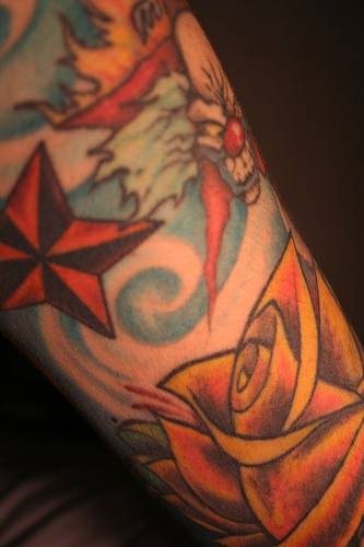 clown tattoo 1056