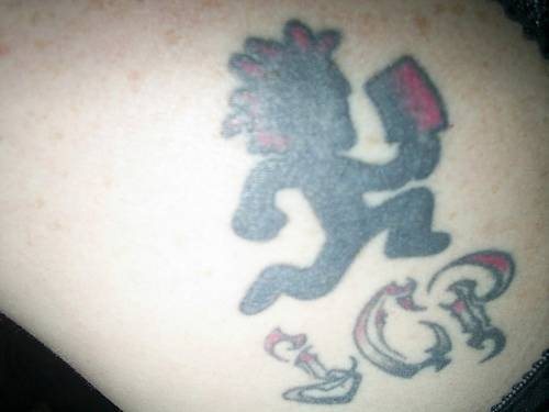 clown tattoo 1058