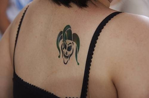 clown tattoo 1068