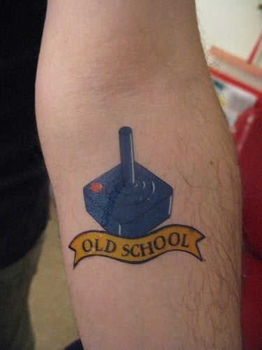 computerfreak nerd tattoo 1026