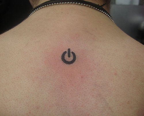 computerfreak nerd tattoo 1037