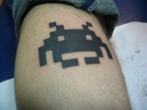 computerfreak nerd tattoo 1059