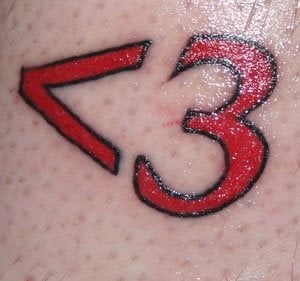 computerfreak nerd tattoo 1068