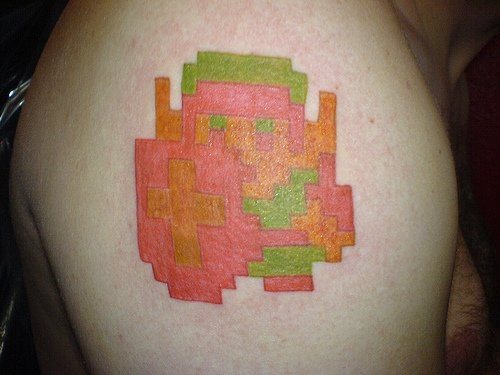 computerfreak nerd tattoo 1019