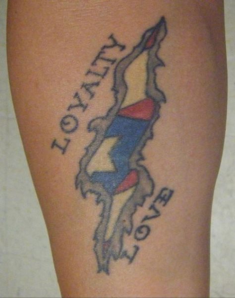 flagge tattoo 508