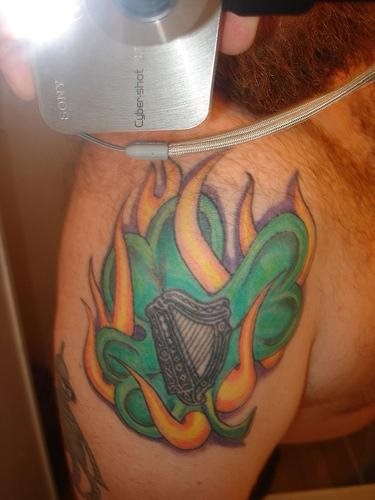 flamme feuer tattoo 1077