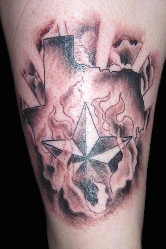 flamme feuer tattoo 1089