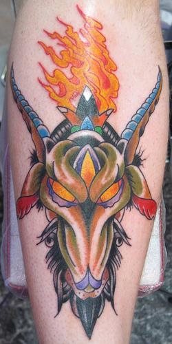 flamme feuer tattoo 1094