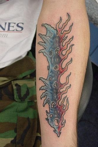 flamme feuer tattoo 1105