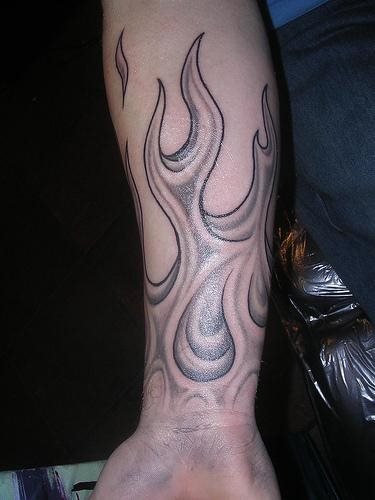 flamme feuer tattoo 1113