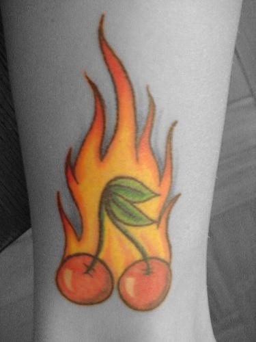 flamme feuer tattoo 1115