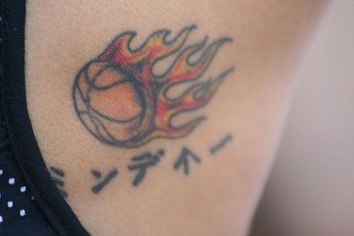 flamme feuer tattoo 1028