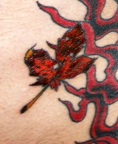 flamme feuer tattoo 1033