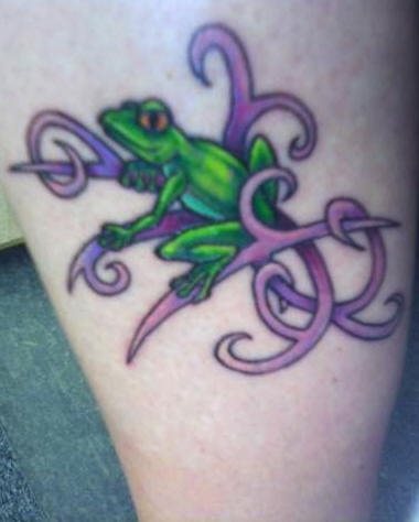 frosch tattoo 1031