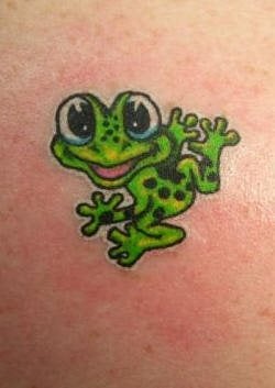 frosch tattoo 1032