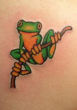frosch tattoo 1037