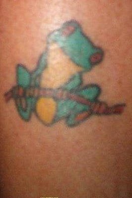frosch tattoo 1038