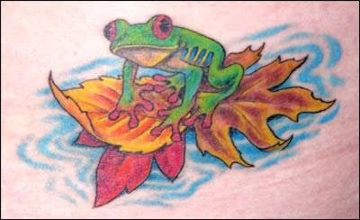 frosch tattoo 1042